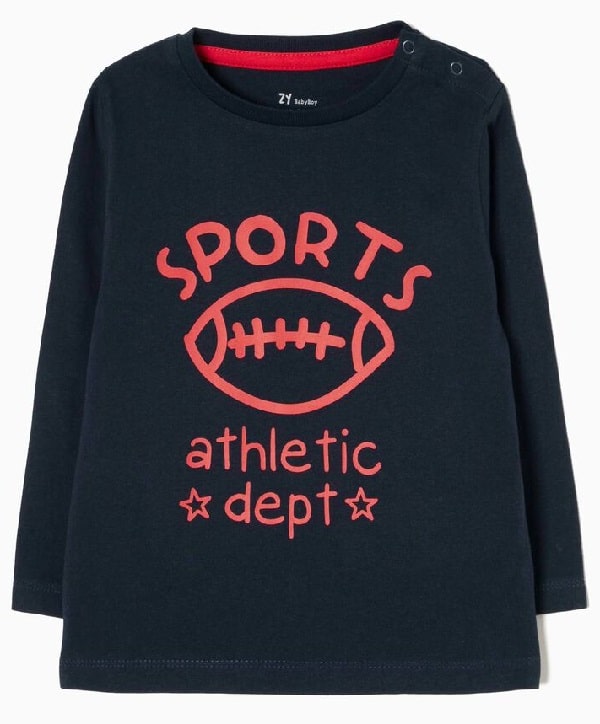 Camiseta manga larga Sports para bebés niños de Zippy