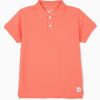 Polo manga corta para bebés niños de Zippy coral