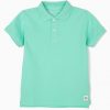Polo manga corta para bebés niños de Zippy verde