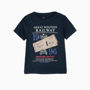 Camiseta para niños Railway de Zippy