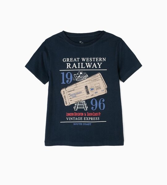 Camiseta para niños Railway de Zippy