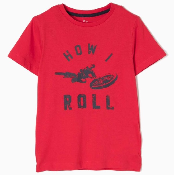 Camiseta para niños Roll de Zippy