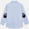 Camisa mayoral celeste con codera 1