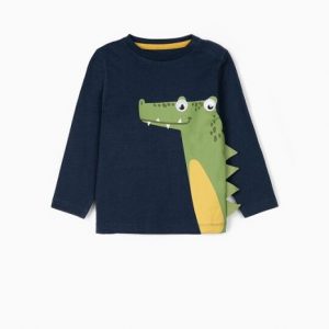 Camiseta niño bebe cocodrilo Zippy