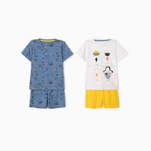 Pack de 2 pijamas para niños seagull Zippy