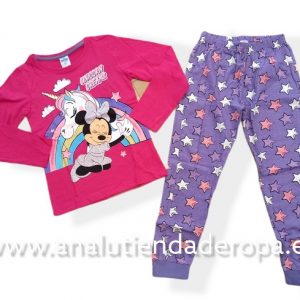 Pijama Minney con unicornio Disney