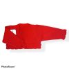 Rebeca bebe doble patente roja