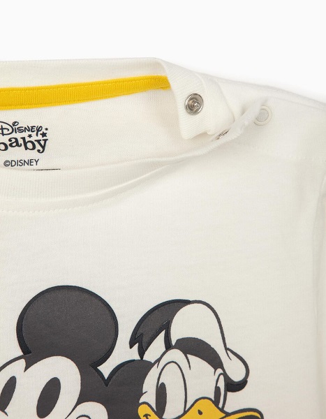 detalle camiseta bebe Mickey