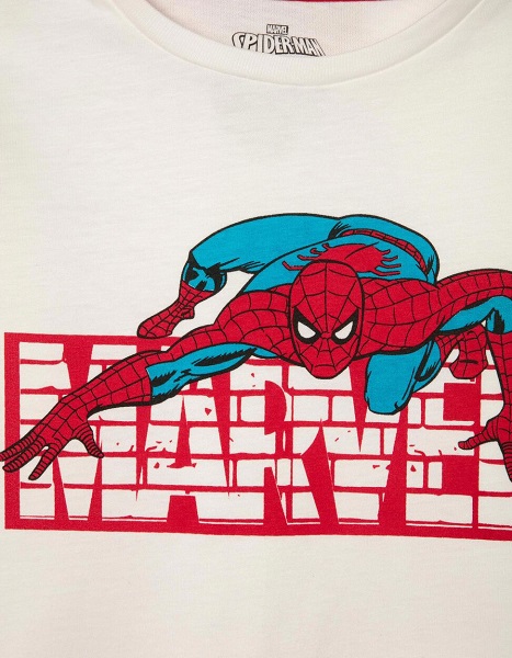 detalle camiseta SpiderMan