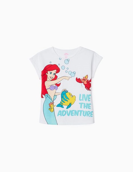 Camiseta niña mangas corta Ariel
