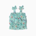 Top estampado para niña