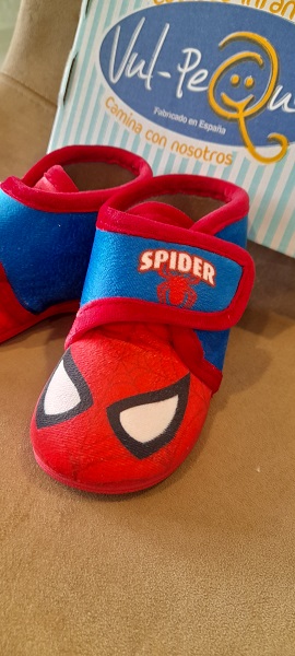 Zapatilla para niños de Spiderman