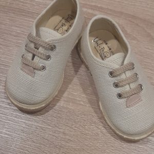 Zapato lino crudo para niño