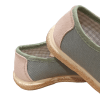 Zapato lona para niño verde