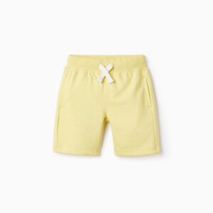 Bermuda algodón para niño amarilla Zippy
