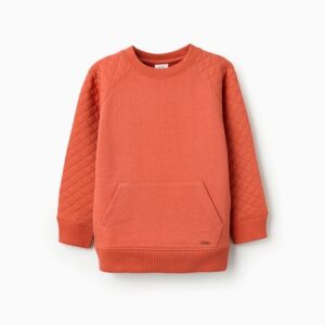 Sudadera naranja para niño Zippy