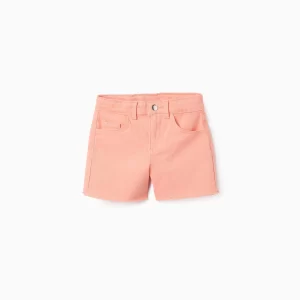 Bermuda niña naranja