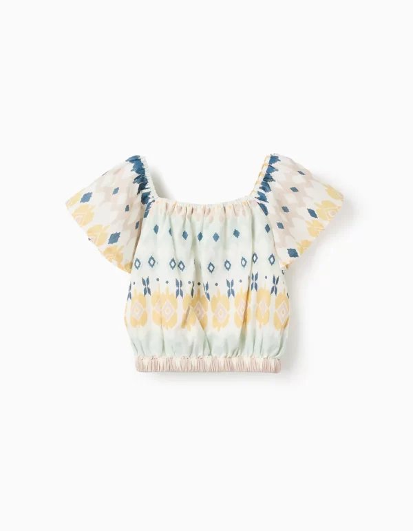 Top estampado etnico niña Zippy