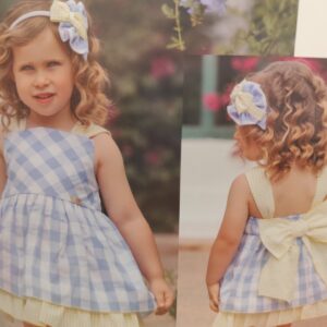 Vestido cuadros niña Miranda