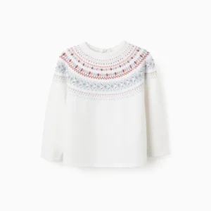 Jersey niña con cenefa