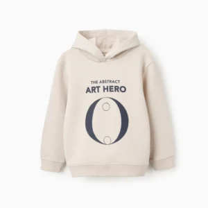 Sudadera para niño cruda