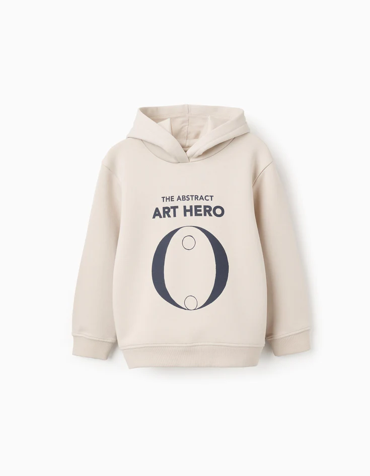 Sudadera para niño cruda