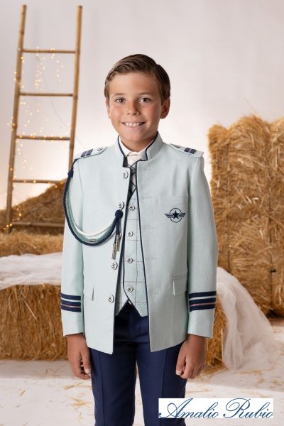 Traje de comunión almirante combinado 2026