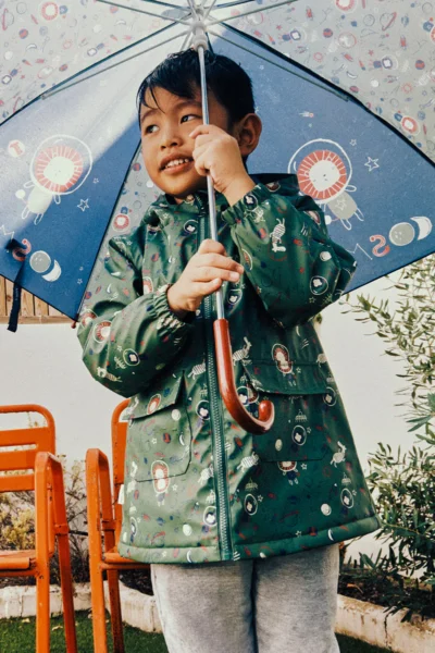 Chubasquero niño verde Ysabel Mor