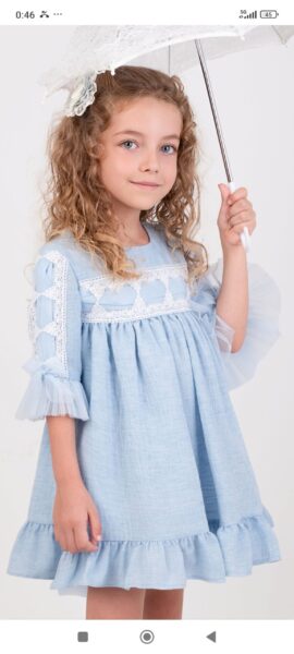 Vestido celeste Nekenia