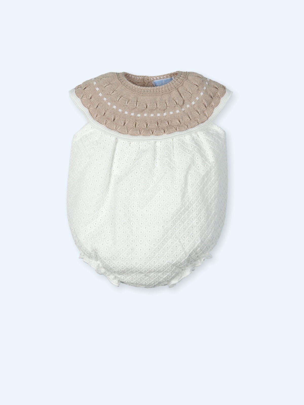 Pelele bebe perforado Mac ilusión