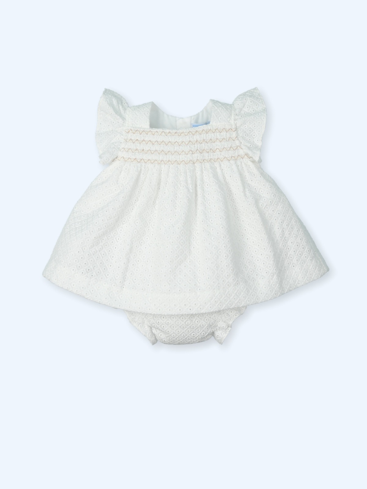 Vestido bebe perforado Mac ilusión