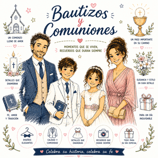 Analu bautizos y comuniones