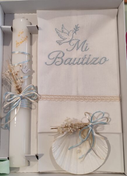 Conjunto concha bautizo