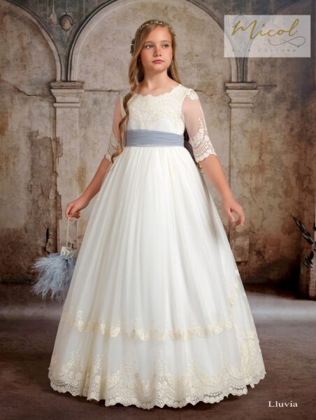Vestido de comunión Micol LLuvia 2027