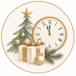 analu icono navidad año nuevo